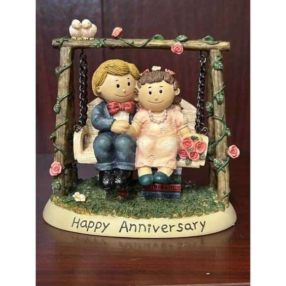 Happy Anniversary Zingle Berry 1998 Pavilion Gift Co #2248 Vintage - Picture 2 of 8